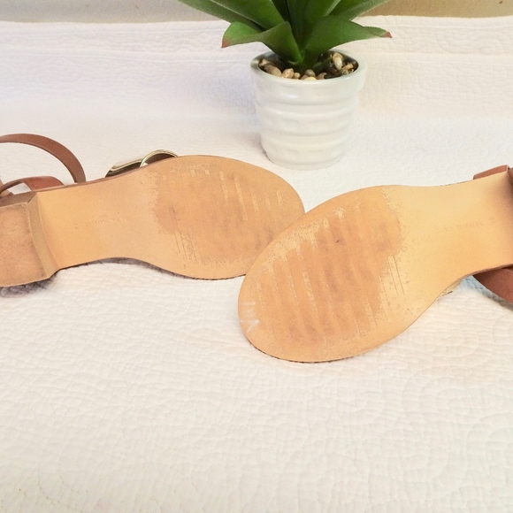 Zara Trafaluc Strappy Sandal Heels - Picture 4 of 6